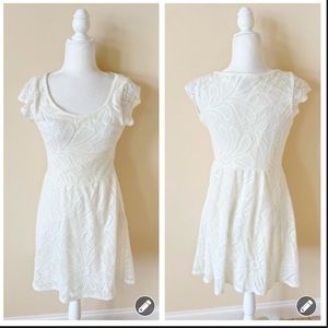 3/$10 Anthropologie Deletta crochet knit dress #4754